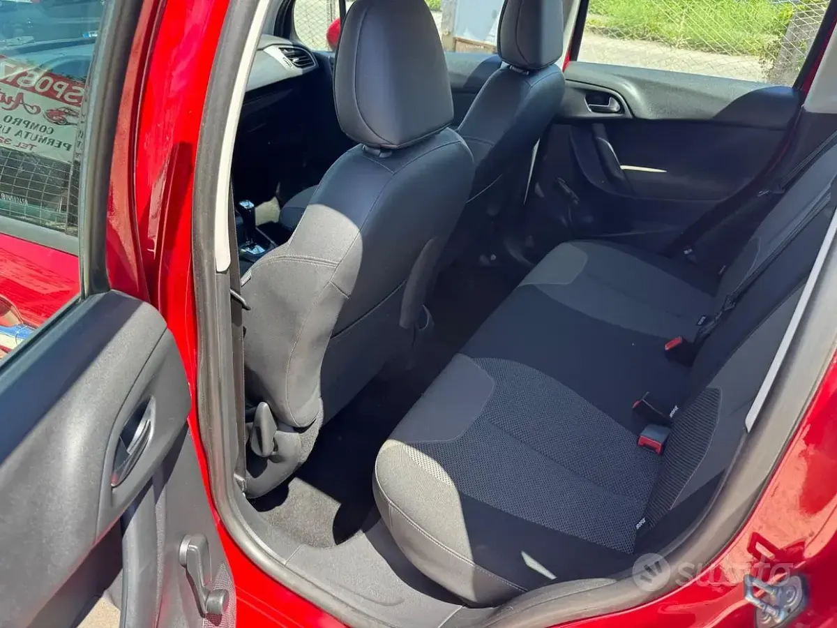 Usata Citroën C3 Seduction 68 CV (50 kW) 2013 Rosso Berlina