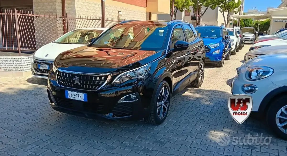 Usata Peugeot 3008 Business-Line 131 CV (96 kW) 2020 Nero SUV
