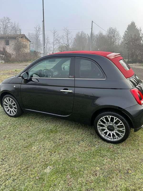 Usata Fiat 500C Lounge 69 CV (50 kW) 2020 Nero Cabrio