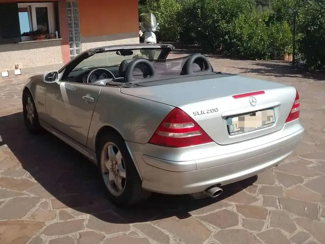 Usata Mercedes SLK200 Edition 163 CV (119 kW) 2003 Argento Cabrio