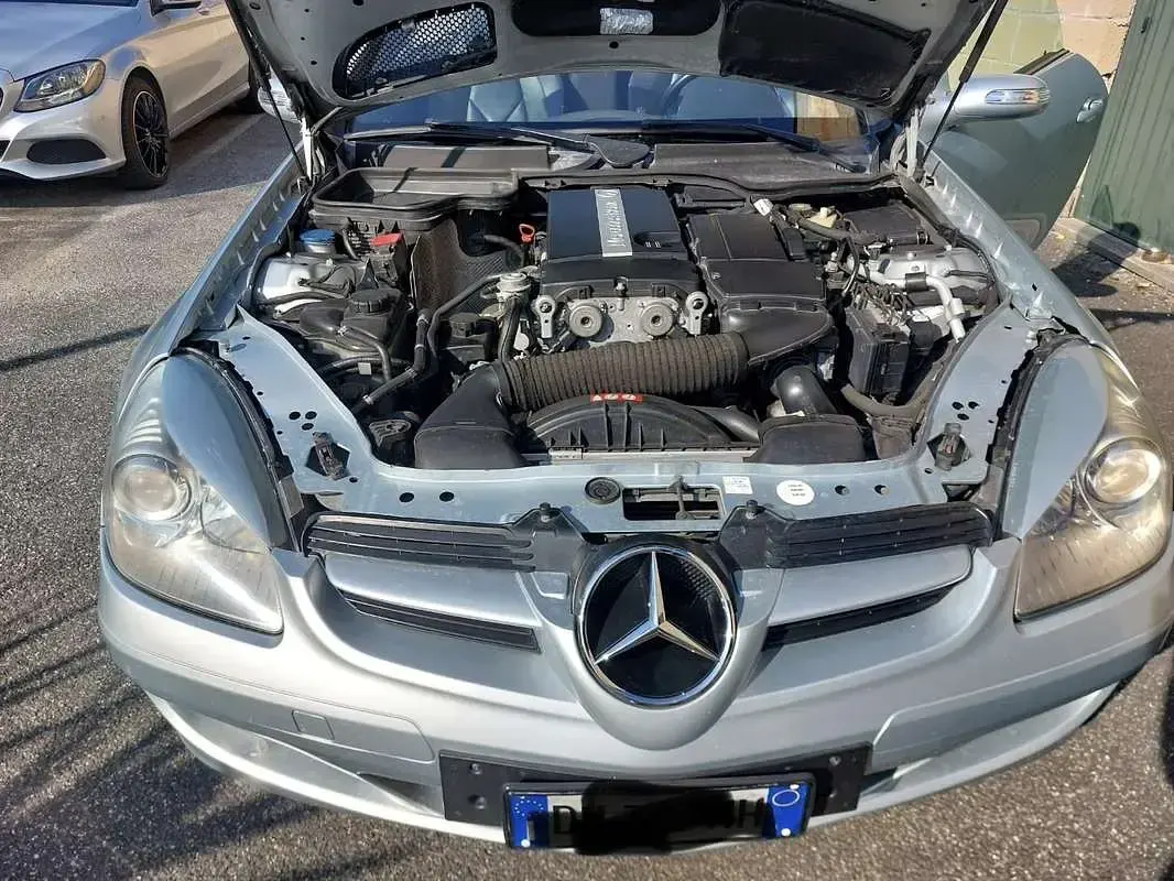 Usata Mercedes SLK200 Edition 163 CV (119 kW) 2005 Grigio Cabrio
