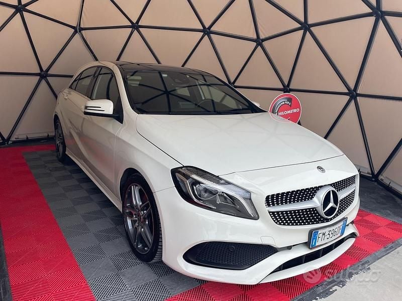 Usata Mercedes A220 Premium 176 CV (129 kW) 2017 Bianco Berlina