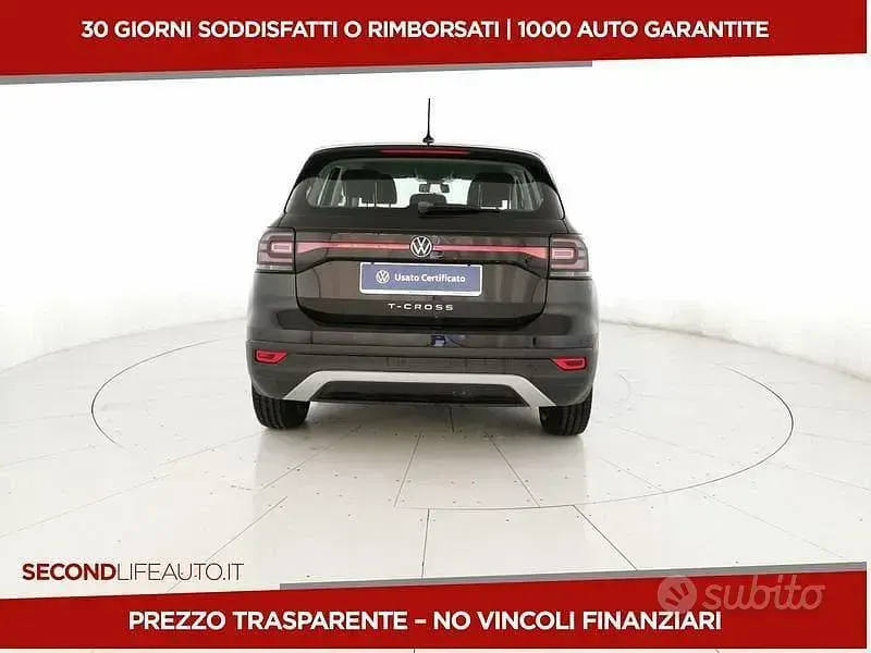 Usado VW T-Cross 95 CV (69 kW) 2020 Negro SUV