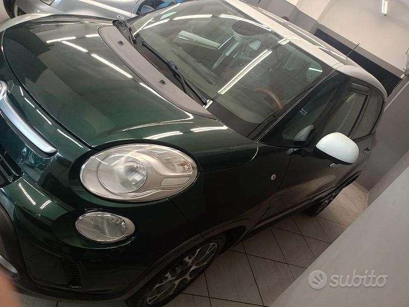 Usata Fiat 500L 120 CV (88 kW) 2014 Verde Monovolume