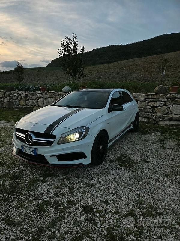 Usata Mercedes CLA220 174 CV (127 kW) 2013 Bianco Berlina