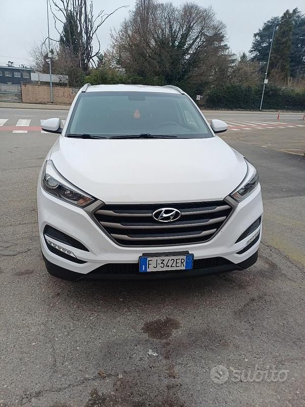 Usata Hyundai Tucson 136 CV (100 kW) 2017 Bianco SUV