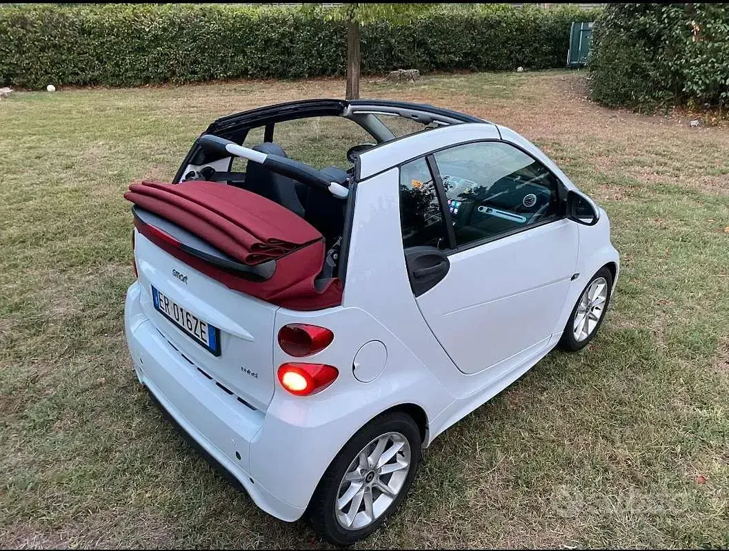 Usata Smart ForTwo Cabrio Pulse 71 CV (52 kW) 2013 Bianco Cabrio