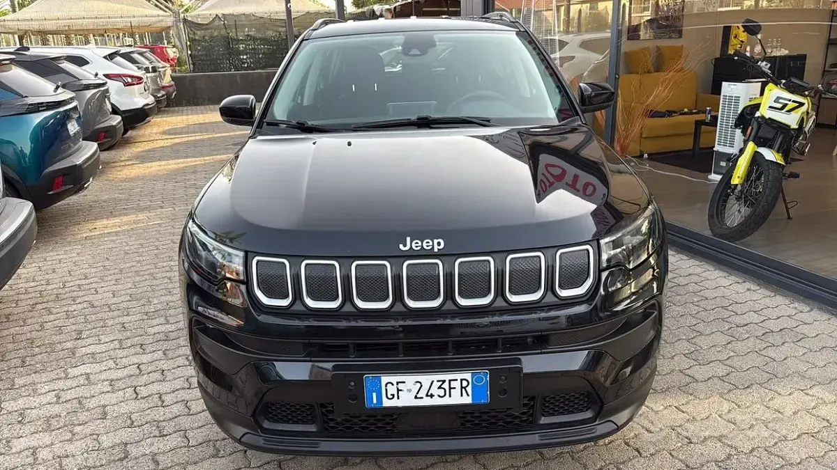 Usata Jeep Compass Longitude 120 CV (88 kW) 2021 Nero SUV