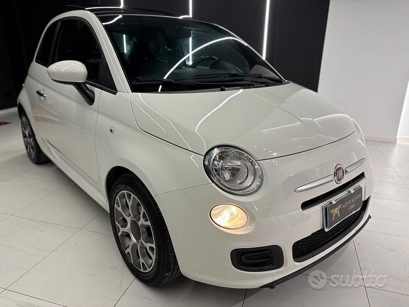 Usata Fiat 500S S 95 CV (69 kW) 2015 Bianco Utilitaria