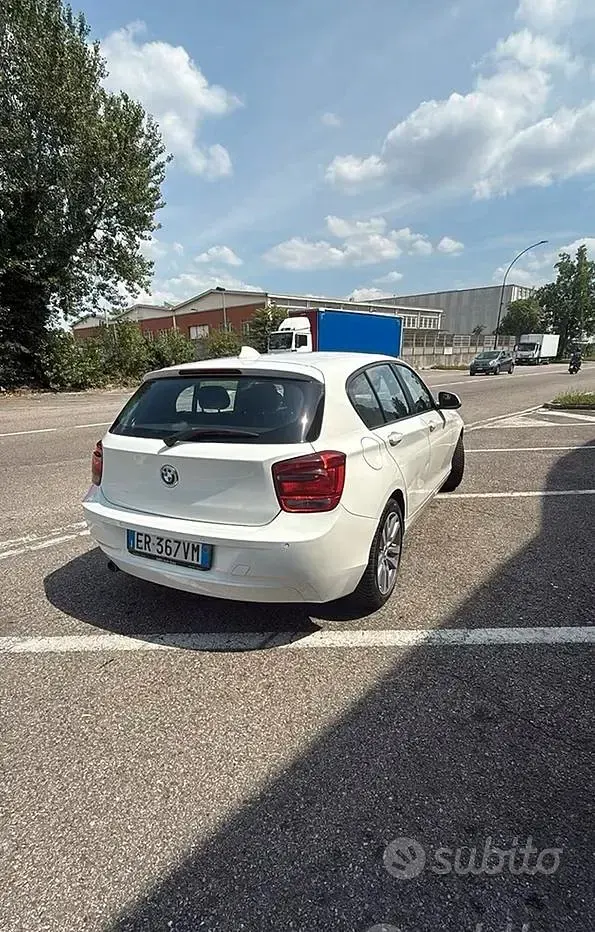 Usata BMW 116 116 CV (85 kW) 2013 Bianco Utilitaria