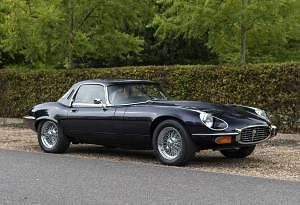 Usata Jaguar E-Type Supercharged 400 CV (294 kW) 1970 Blu Cabrio