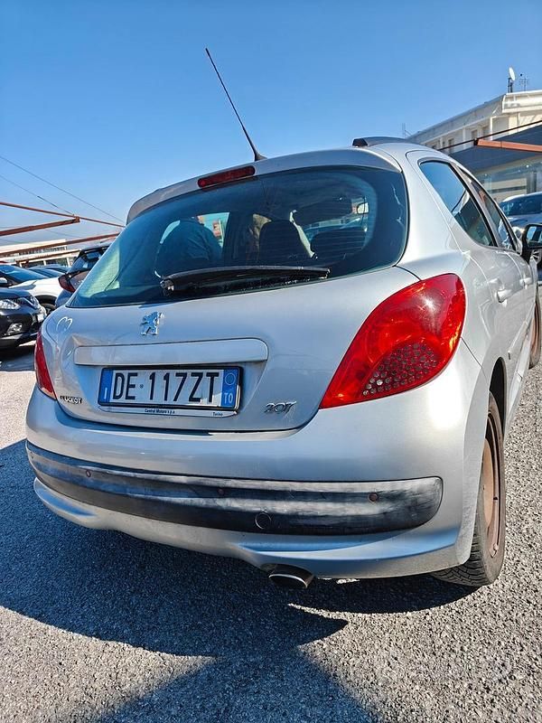 Usata Peugeot 207 109 CV (80 kW) 2007 Grigio Berlina