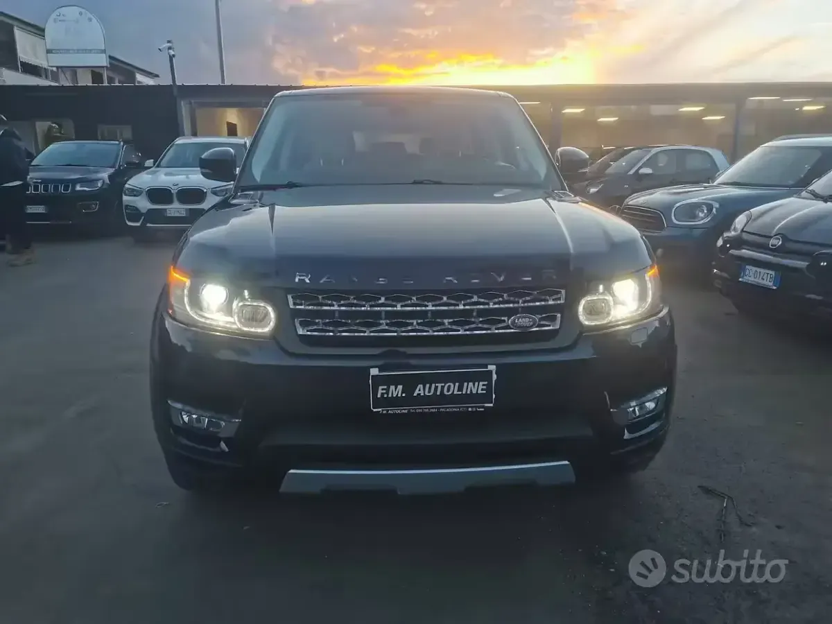 Usata Land Rover Range Rover Sport HSE Dynamic 249 CV (183 kW) 2015 Blu SUV