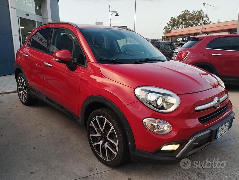 Usata Fiat 500X Cross 120 CV (88 kW) 2015 Rosso SUV