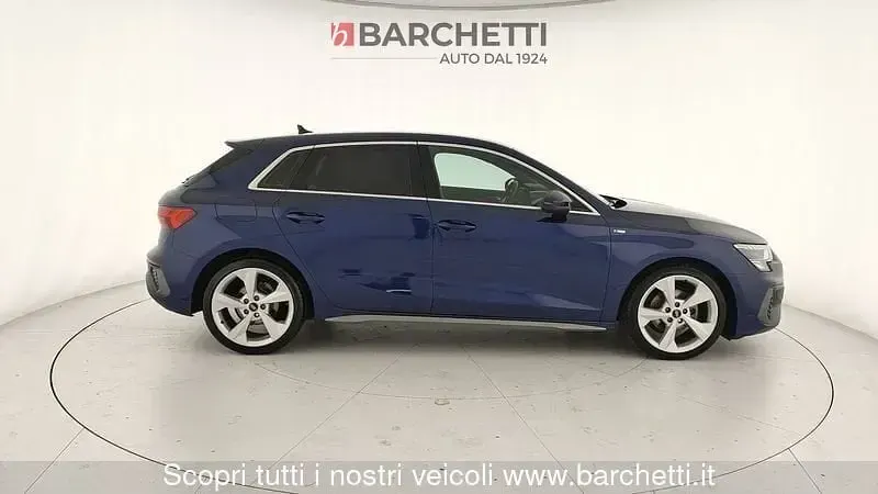 Usata Audi A3 Sportback S-Line 116 CV (85 kW) 2022 Blu Utilitaria