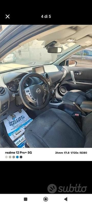 Usata Nissan Qashqai 140 CV (102 kW) 2009 Nero SUV