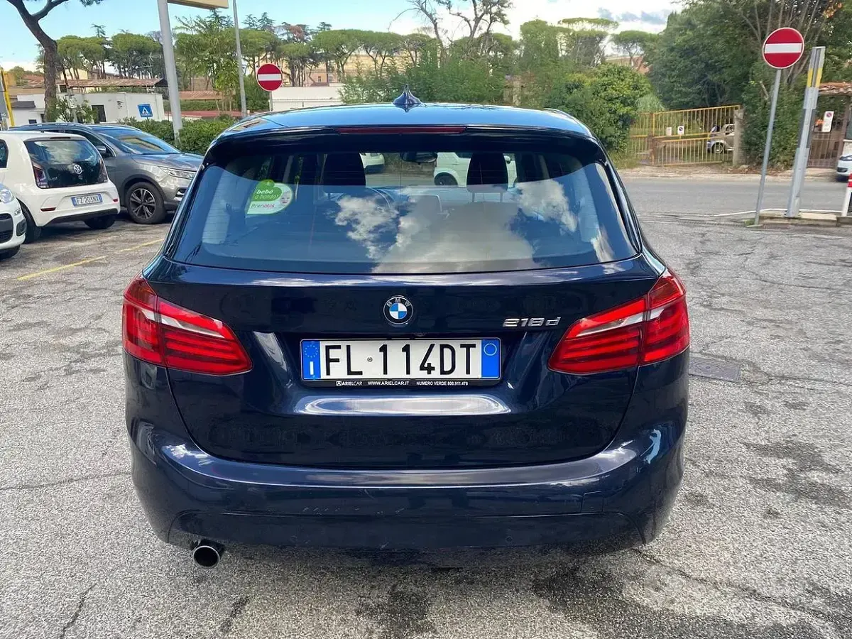 Usata BMW 218 150 CV (110 kW) 2017 Bluazzurro Monovolume