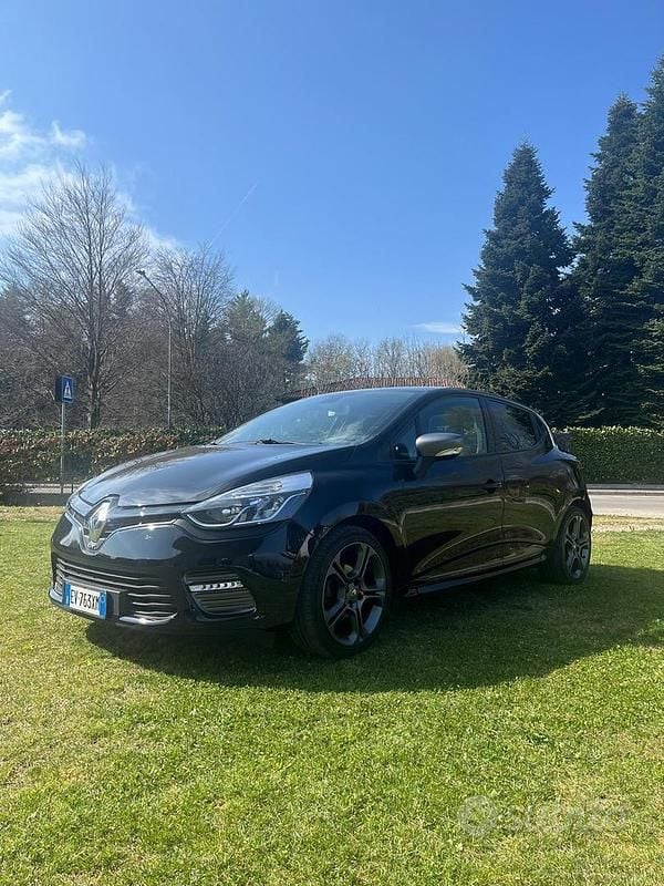 Usata Renault Clio IV GT 120 CV (88 kW) 2014 Nero Berlina