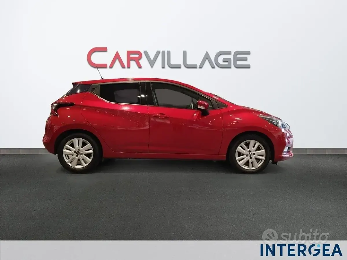 Usata Nissan Micra Acenta 71 CV (52 kW) 2019 Rosso Utilitaria
