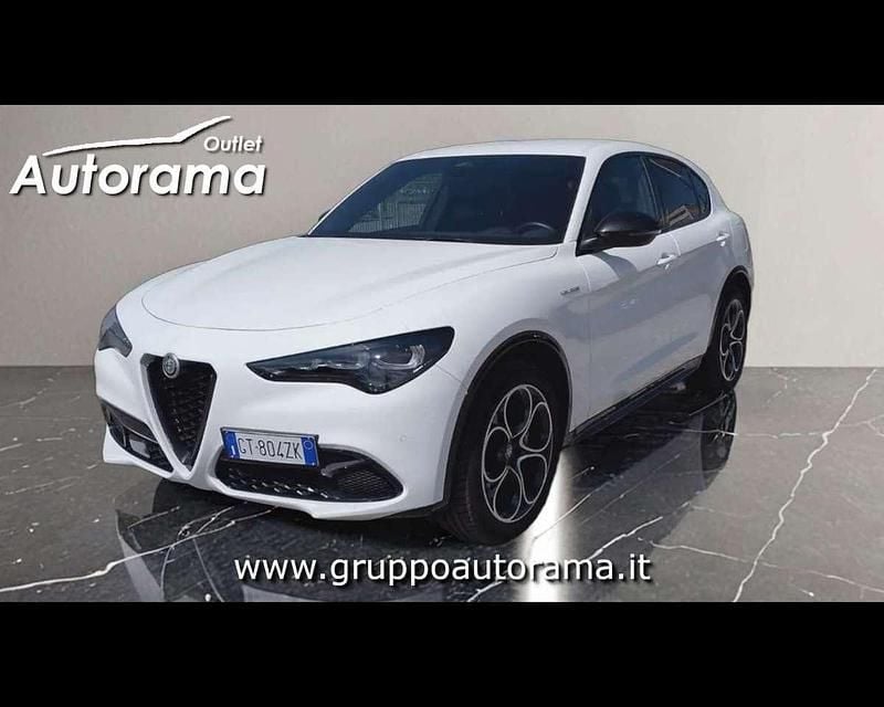 Bianco Usata 2024 Alfa Romeo Stelvio Veloce SUV | 38.300 € (Ottimo prezzo) - Immagine 1/4