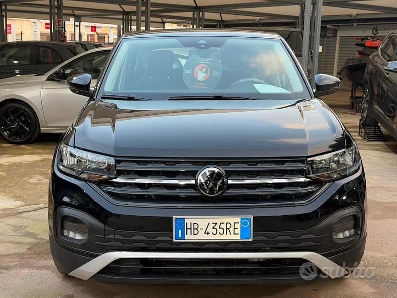Usata VW T-Cross Advance 110 CV (80 kW) 2023 Nero SUV