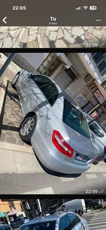 Usata Mercedes E220 150 CV (110 kW) 2009 Grigio Berlina