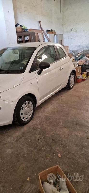 Usata Fiat 500 2009 Bianco Cabrio