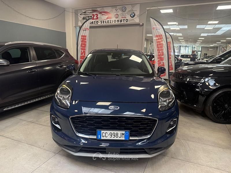 Usata Ford Puma Titanium 125 CV (91 kW) 2020 Blu SUV