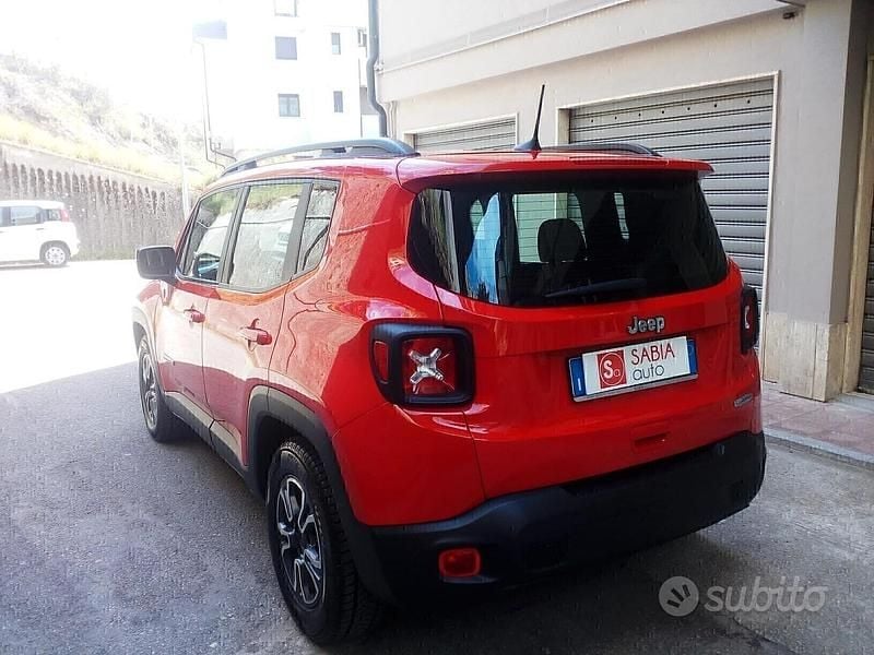 Usata Jeep Renegade Longitude 120 CV (88 kW) 2018 Rosso SUV