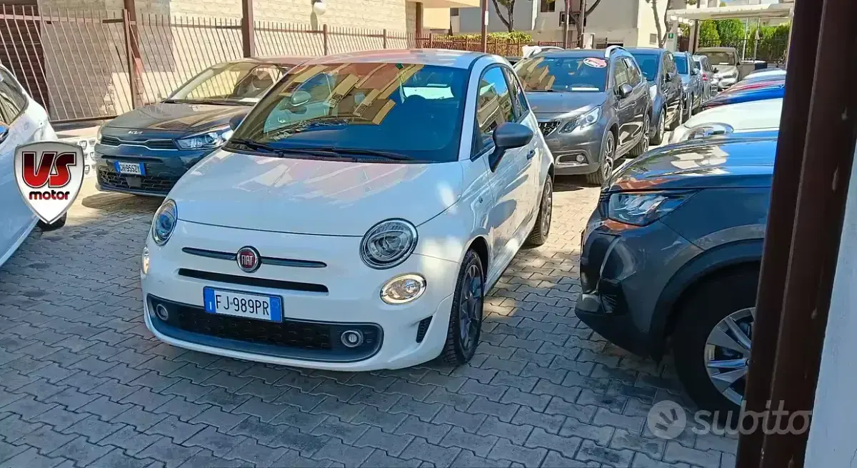 Usata Fiat 500 S 69 CV (50 kW) 2017 Bianco Berlina