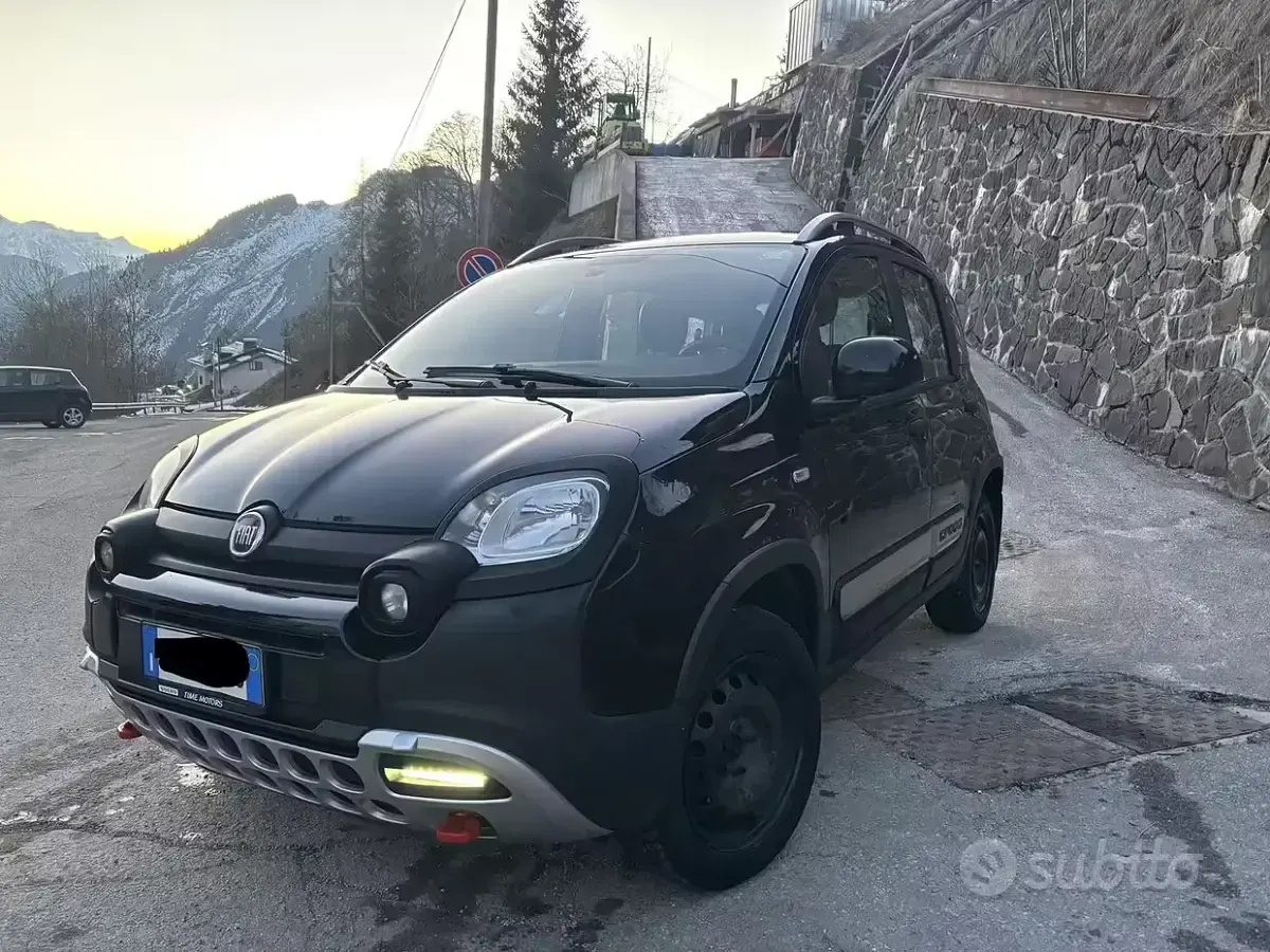 Usata Fiat Panda 95 CV (69 kW) 2016 Nero Utilitaria