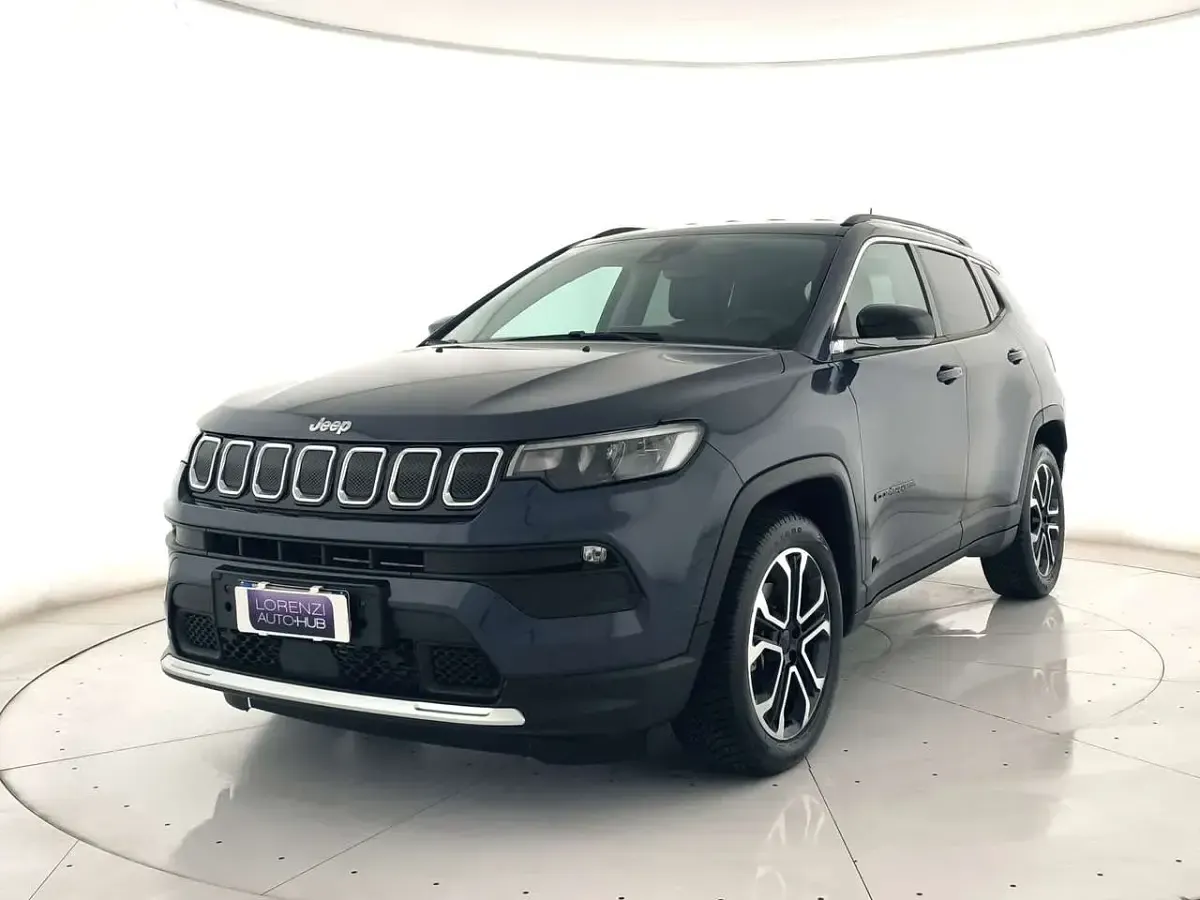 Usata Jeep Compass Limited 131 CV (96 kW) 2021 Blu metallizzato SUV