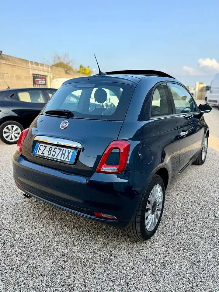 Usata Fiat 500 Lounge 69 CV (50 kW) 2019 Blu dipinto di blu Utilitaria