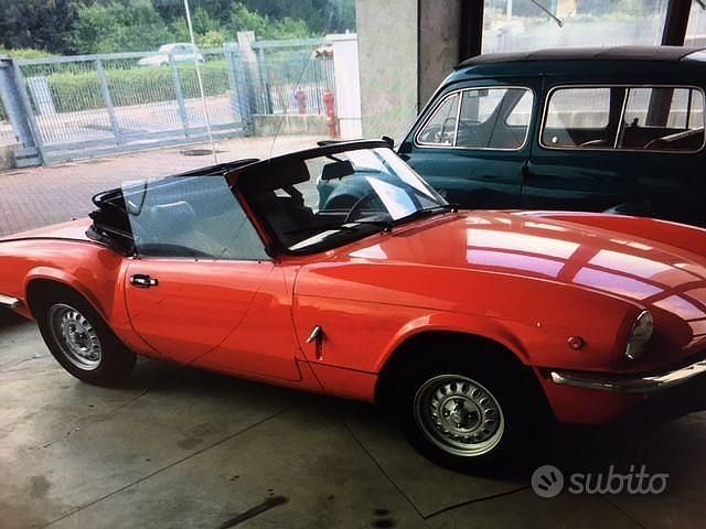 Usata Triumph Spitfire 1970 Rosso Cabrio