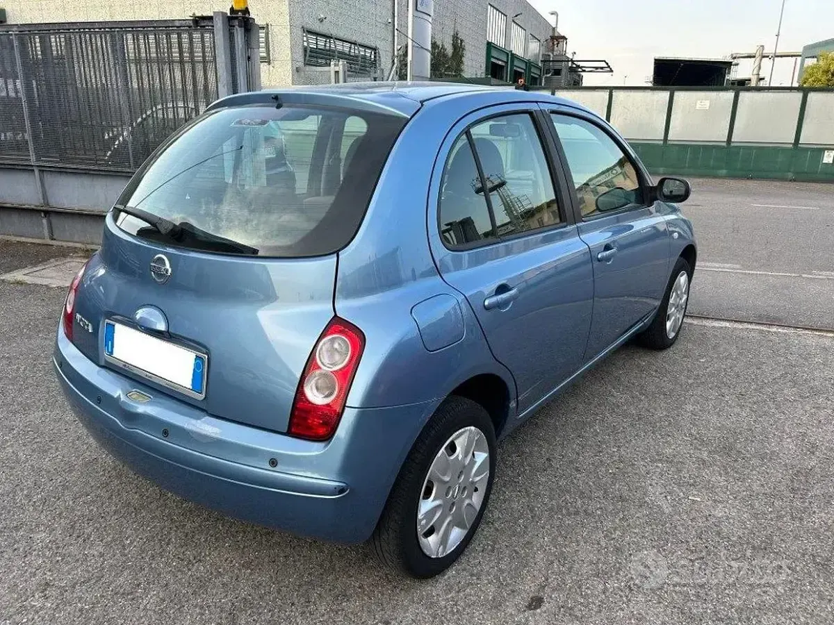 Usata Nissan Micra 80 CV (58 kW) 2008 Azzurro Berlina