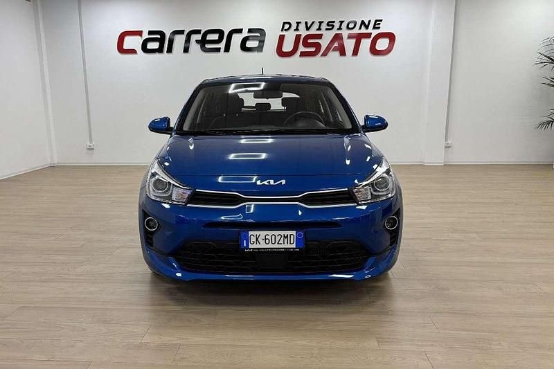 Usata Kia Rio Style 101 CV (74 kW) 2022 Blu Berlina
