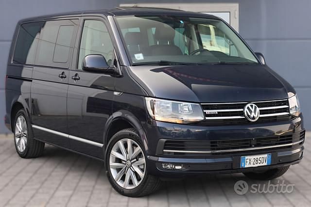 Blu/azzurro(met.) Usata 2019 VW Multivan Highline Furgone | 34.690 € - Immagine 1/4