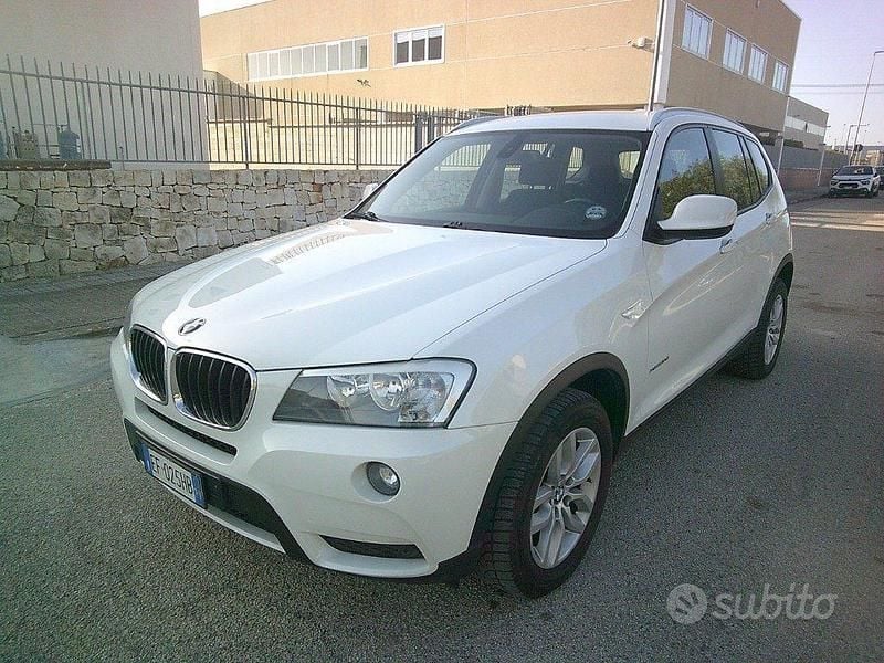 Usata BMW X3 184 CV (135 kW) 2011 Bianco SUV