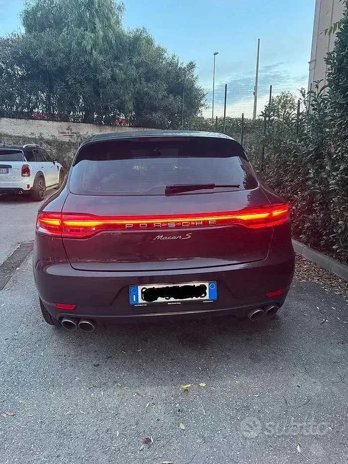 Usata Porsche Macan S 353 CV (259 kW) 2020 Grigio SUV
