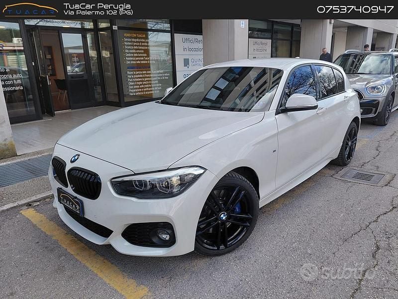 Usata BMW 120 M Sport 190 CV (139 kW) 2018 Bianco Utilitaria