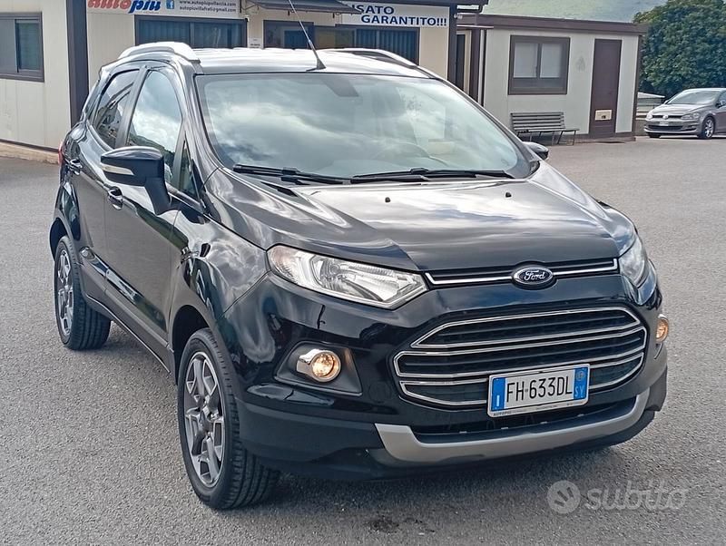 Usata Ford Ecosport Titanium S 125 CV (91 kW) 2017 Nero SUV