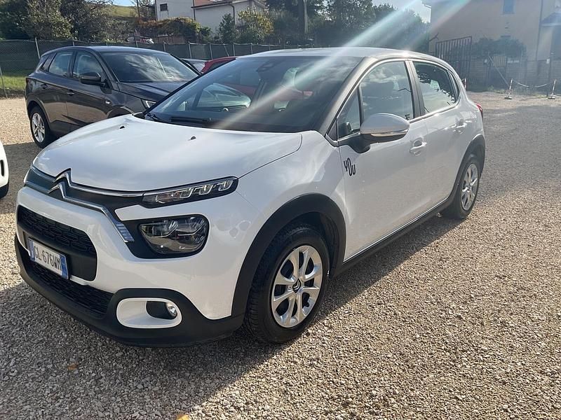 Usata Citroën C3 PureTech 82 CV (60 kW) 2022 Bianco Berlina