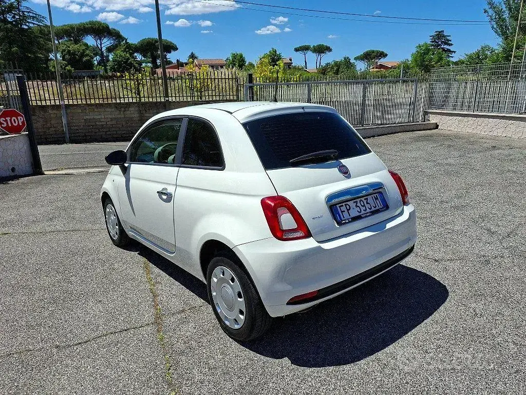 Usata Fiat 500 Pop 69 CV (50 kW) 2018 Bianco Utilitaria