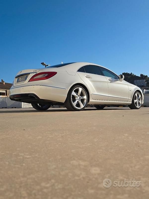 Usata Mercedes CLS350 265 CV (194 kW) 2012 Bianco Berlina