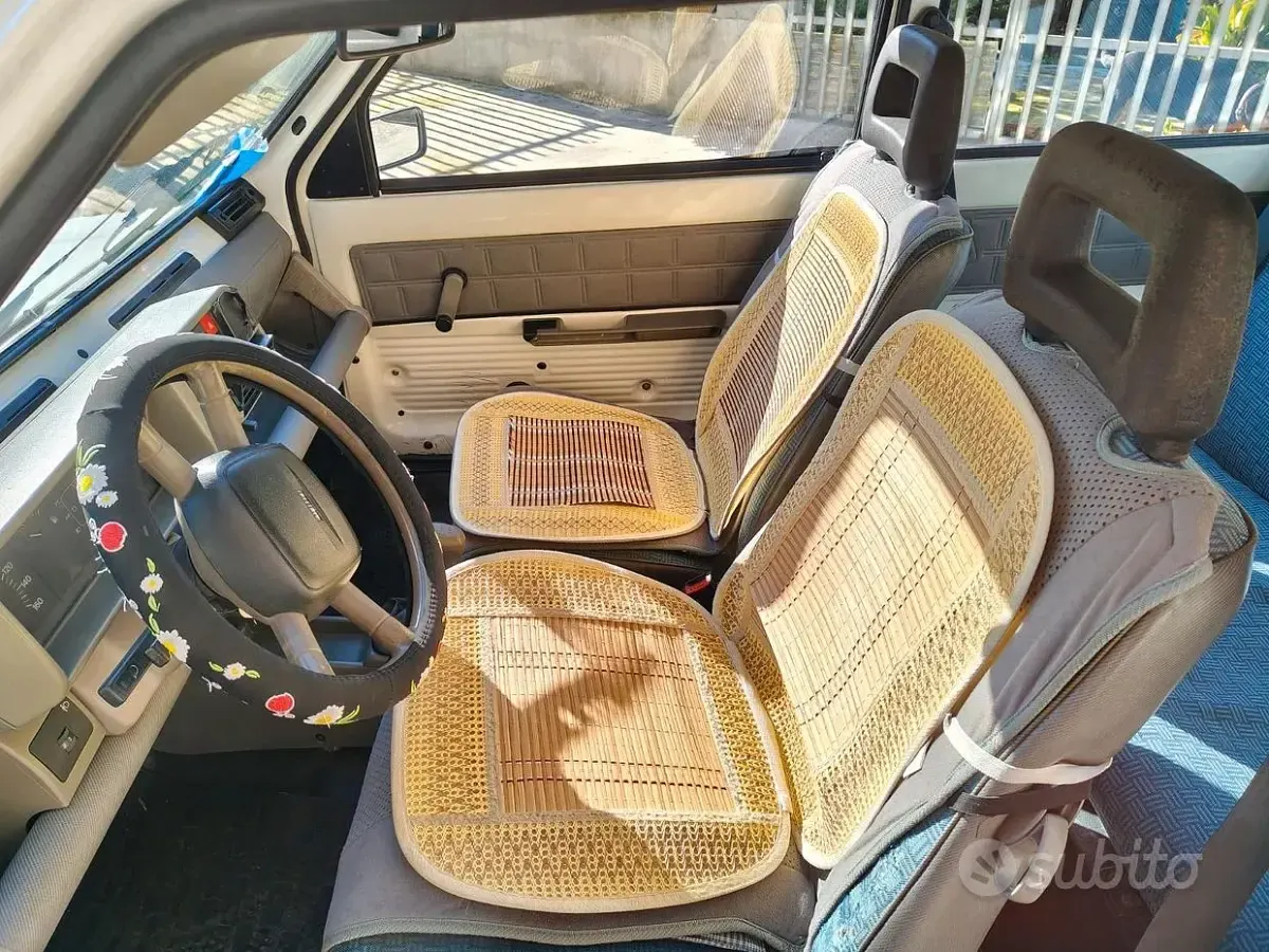 Usata Fiat Panda Young 54 CV (39 kW) 2001 Bianco Utilitaria