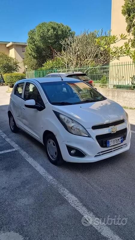 Usata Chevrolet Spark LS 68 CV (50 kW) 2014 Bianco Utilitaria