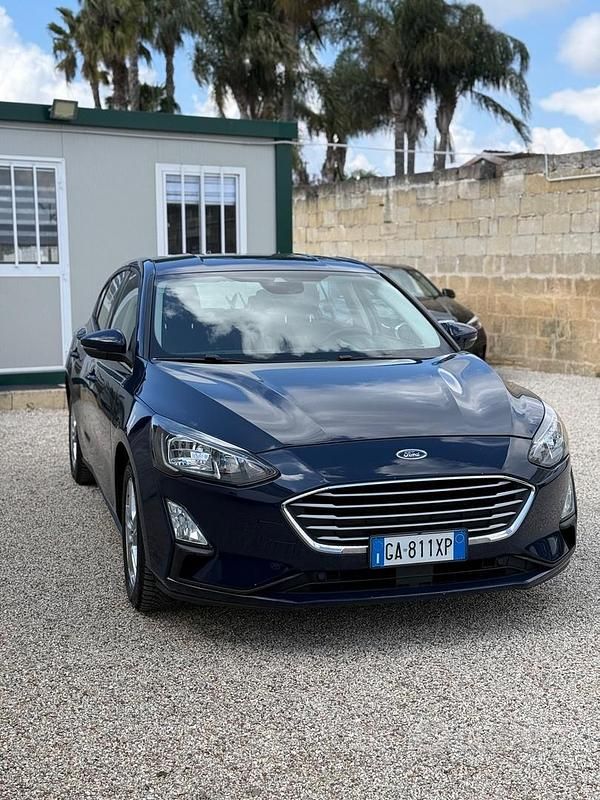 Usata Ford Focus Titanium 95 CV (69 kW) 2020 Blu Berlina