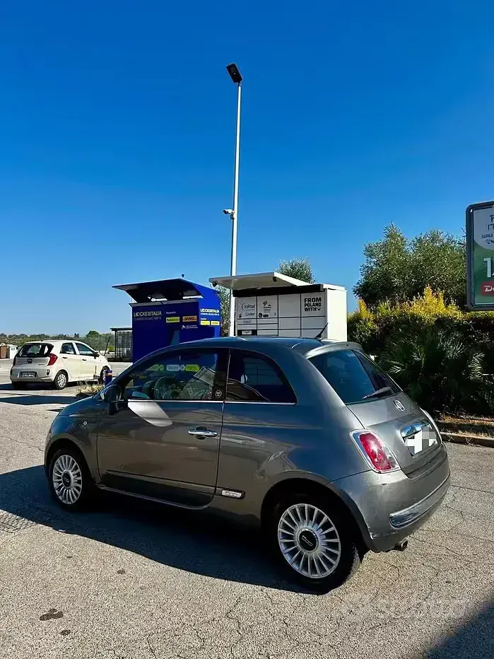 Usata Fiat 500 69 CV (50 kW) 2011 Grigio Utilitaria