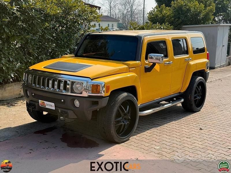 Usata Hummer H3 222 CV (163 kW) 2006 Giallo SUV