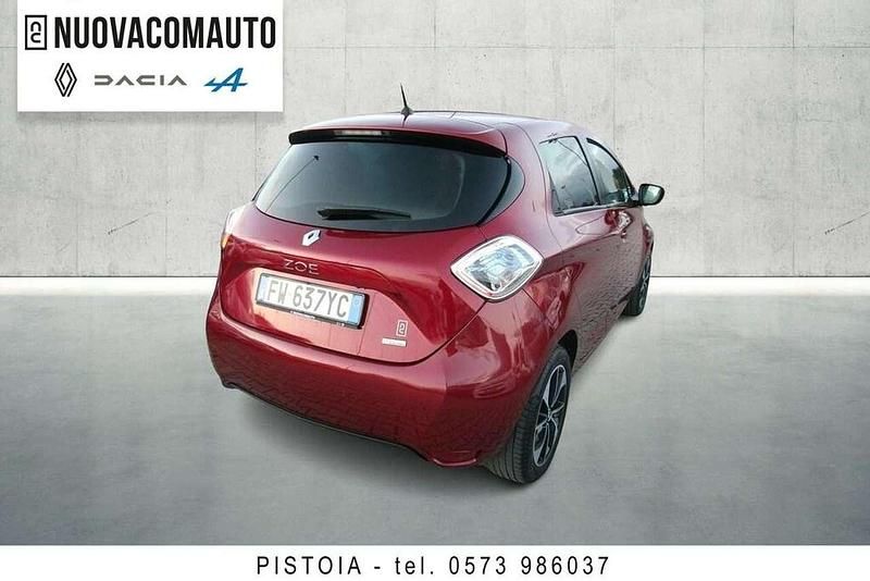 Usata Renault Zoe Intens 80 kW (109 CV) 2019 Rosso Utilitaria